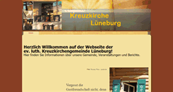 Desktop Screenshot of kreuzkirche-lueneburg.de